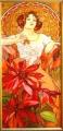 Rubis d'après MUCHA (38X80)