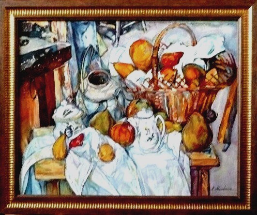 Nature morte d'après CEZANNE