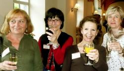 Les 4 au vernissage